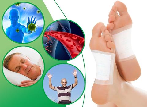 PACOTE x10 PACHES DETOXICANTES DE FÓRMULA NATURAL - CONFORAID DETOX+